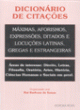 dicion&aacute;rio de cita&ccedil;&otilde;es