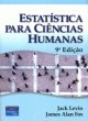 estat&iacute;stica para ci&ecirc;ncias humanas 9&ordf; edi&ccedil;&atilde;o