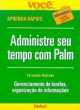 administre seu tempo com palm