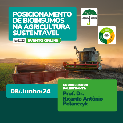 POSICIONAMENTO DE BIOINSUMOS NA AGRICULTURA SUSTENTÁVEL